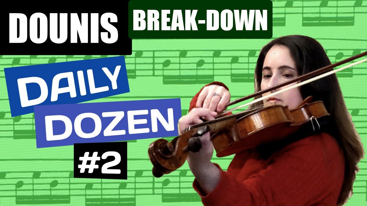 Dounis: Daily Dozen #2 | Break-Down