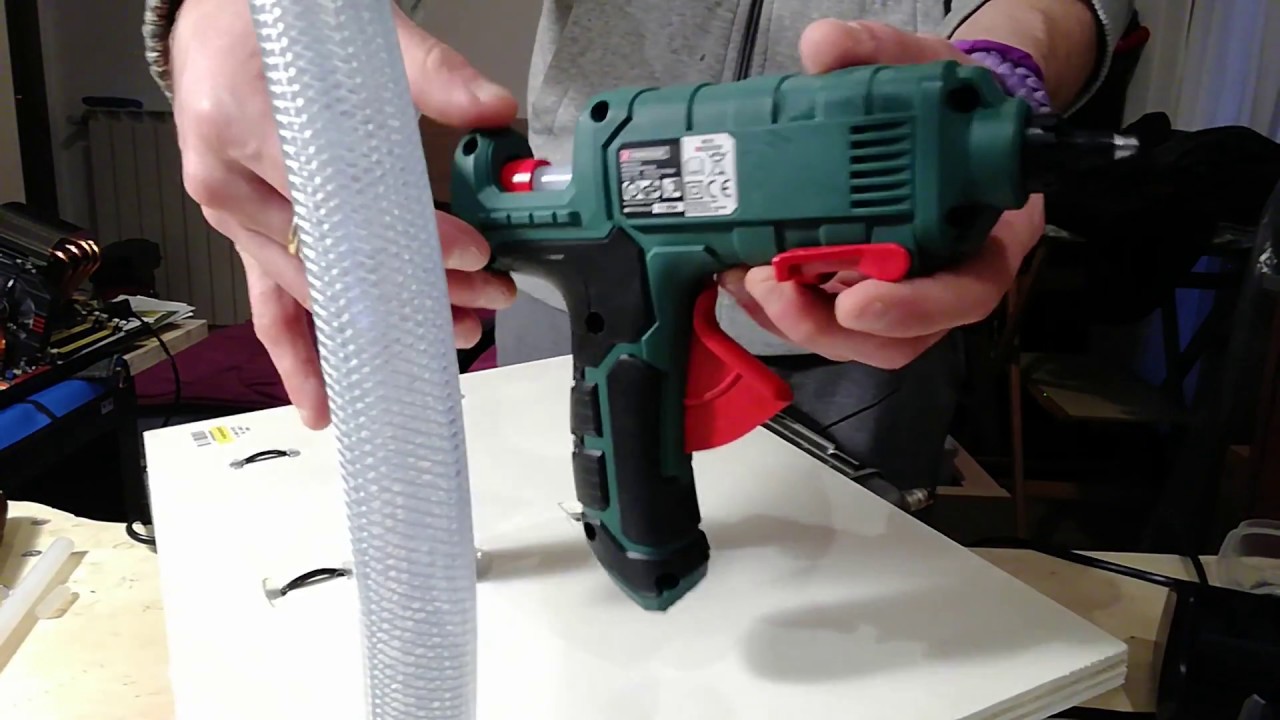 Hot glue gun Parkside Php 500 D2 Unboxing and Review