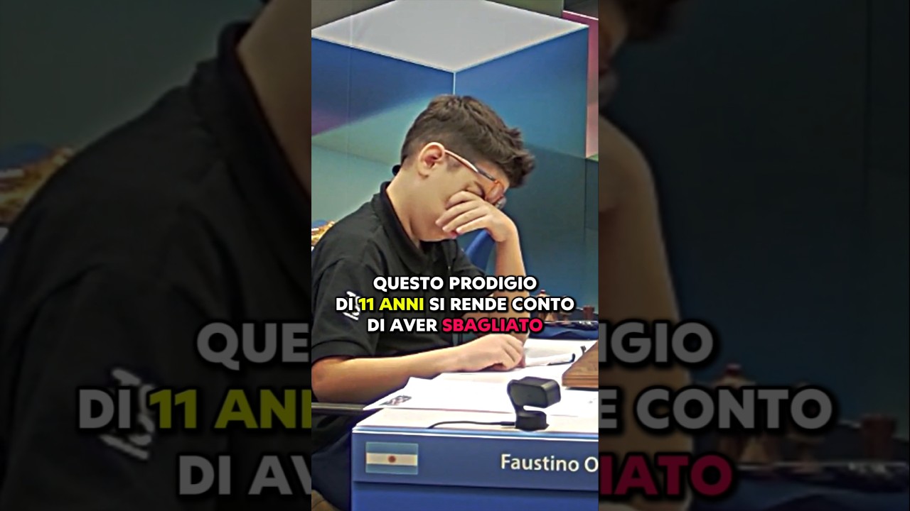 Il MESSI DEGLI SCACCHI commette un errore 😢