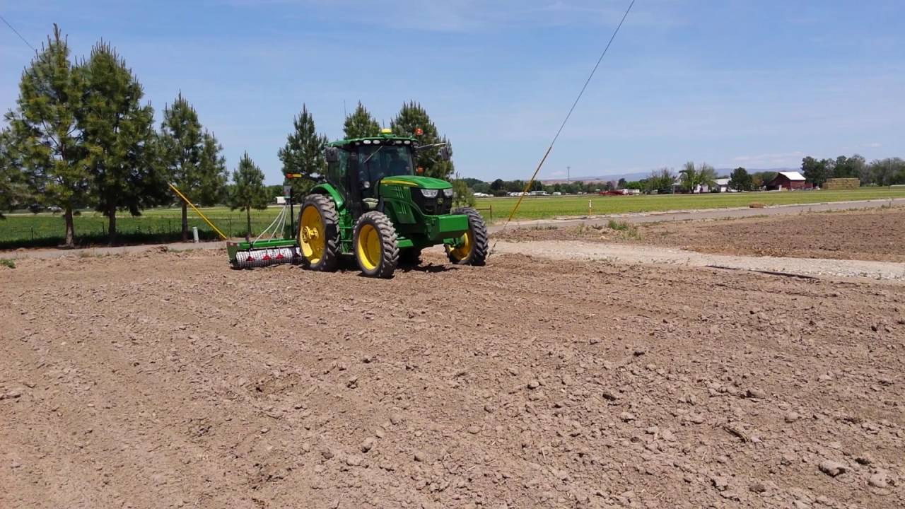 Planting Teff Seed 2016 - Fisher Farms