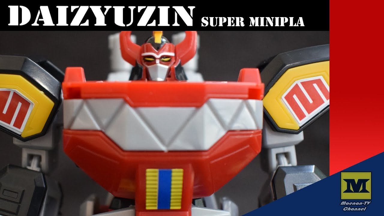 DAIZYUZIN Super MiniPla (Mini Megazord) Review !