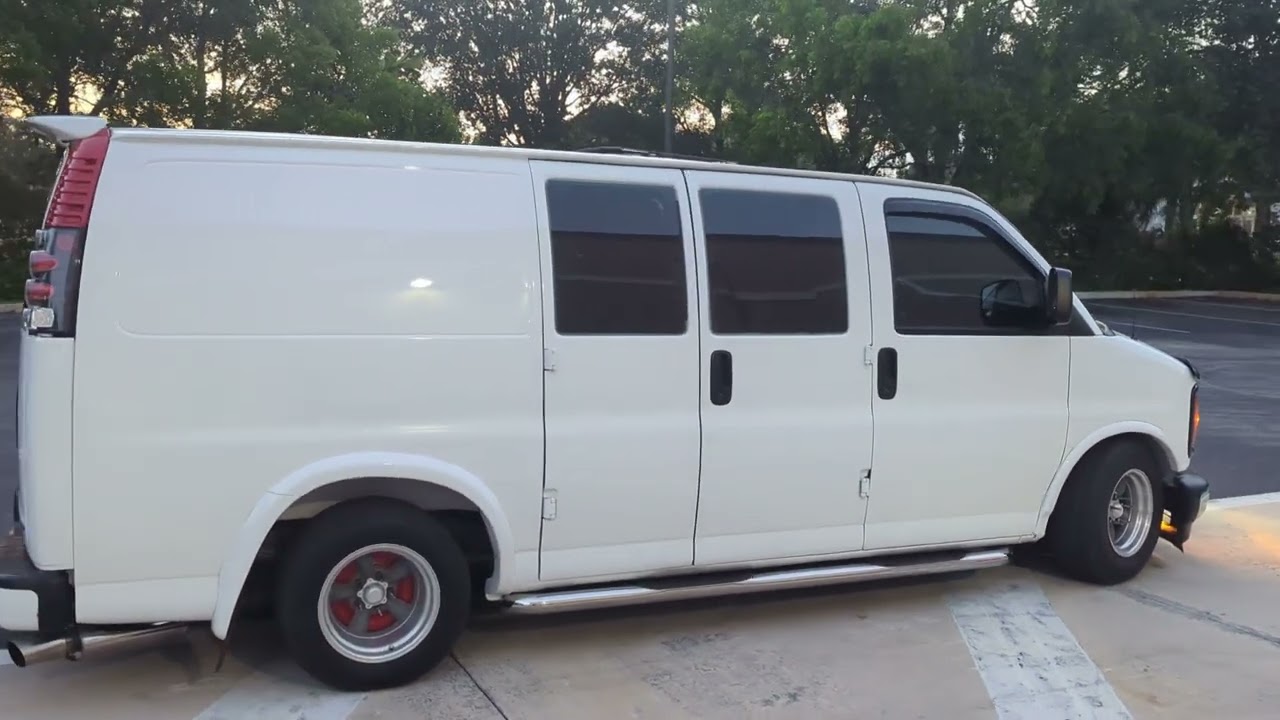 1998 Chevy Express panel van custom