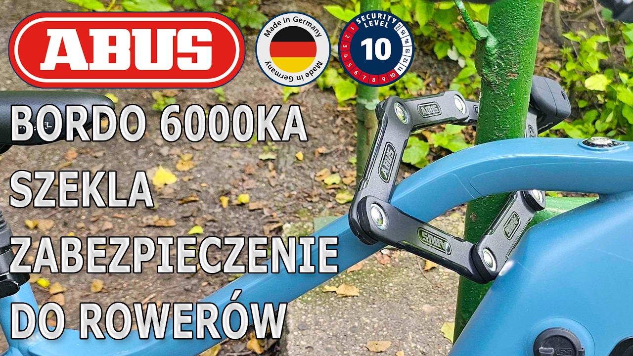 Zapięcie rowerowe Abus Bordo 6000KA