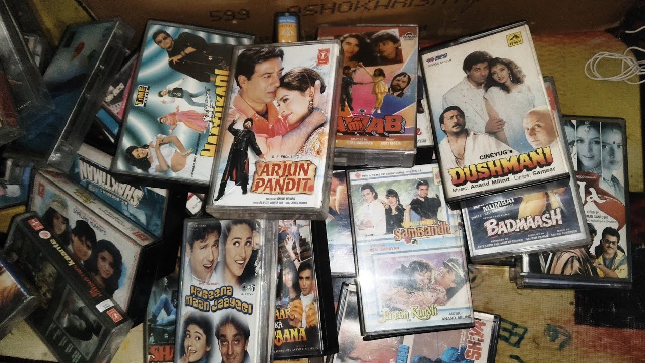 Hindi bollywood Audio Cassettes,audio Cassette System 