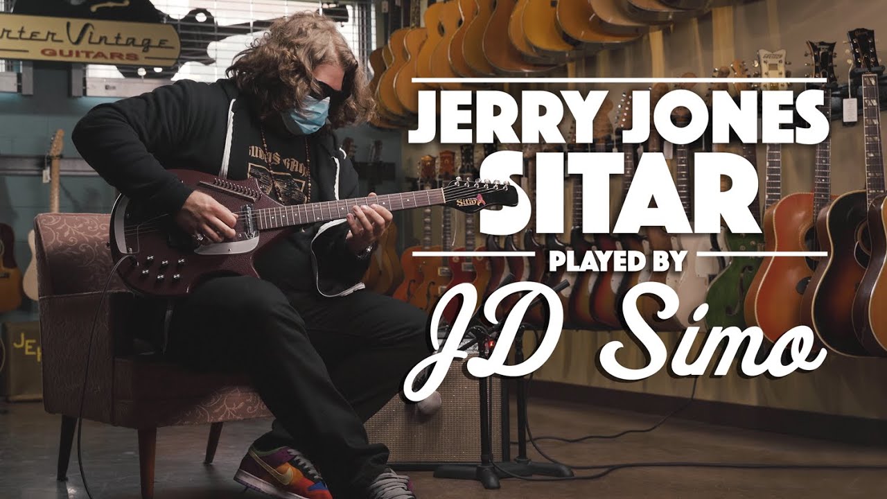 Jerry Jones Sitar played by JD Simo