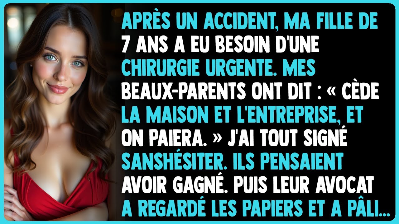 Après un accident, ma fille de 7 ans a eu besoin d’une chirurgie urgente. Mes beaux-parents ont dit