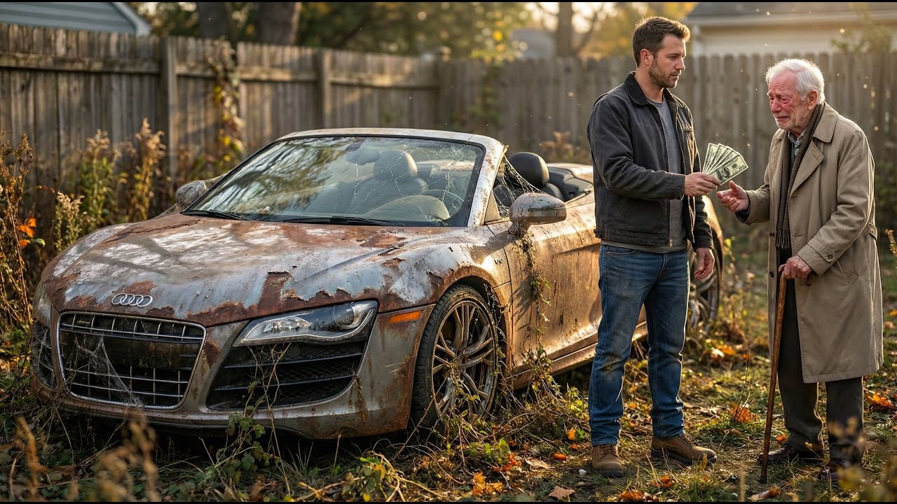 ASMR Car Restoration: Abandoned Audi R8 V10 Spyder 2011 Rescued From a Backyard (Full Rebuild)