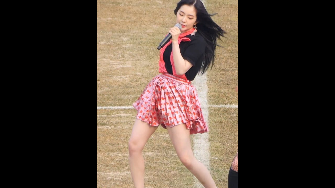 170305 레드벨벳 (Red Velvet) 루키 (Rookie) [아이린] Irene 직캠 Fancam (2017 FC안양 홈개막전) by Mera
