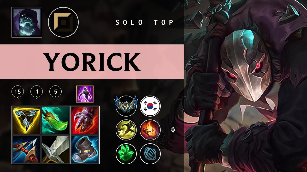 Yorick Top vs Vladimir - KR Challenger Patch 26.01