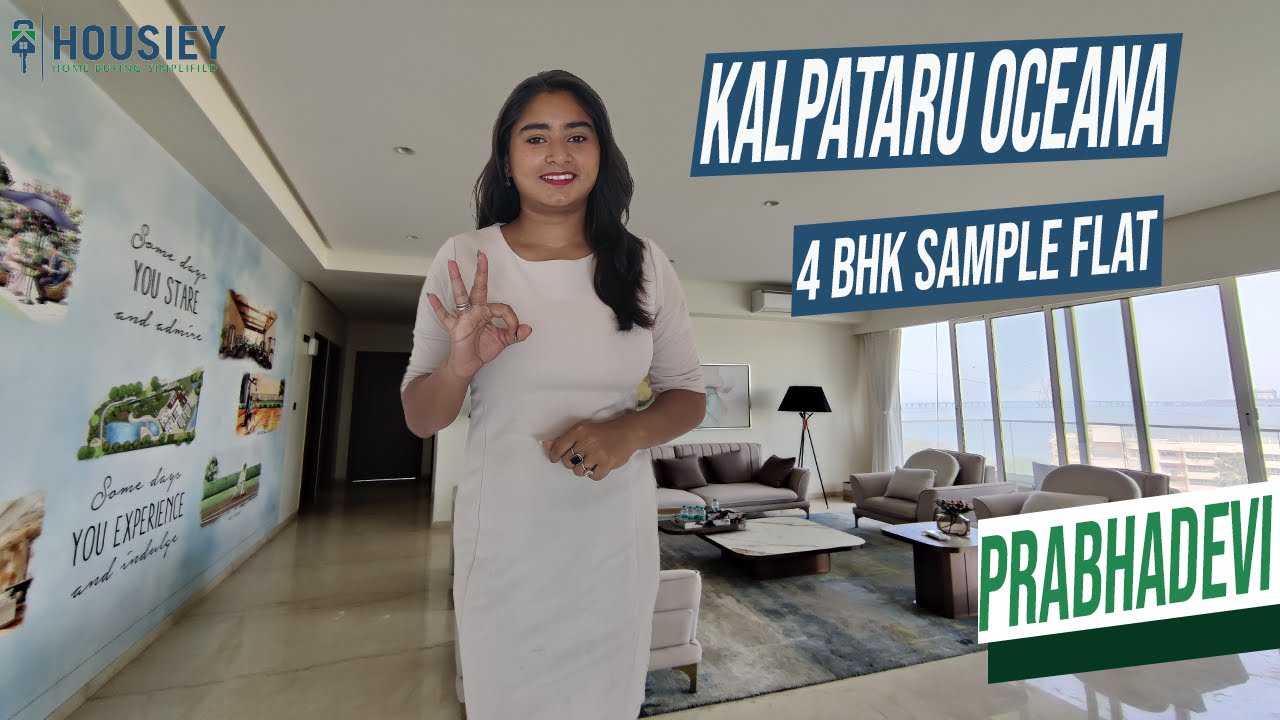 Kalpataru Oceana Prabhadevi | 4 Bhk Sample Flat Tour [2025] | Kalpataru Prabhadevi Projects