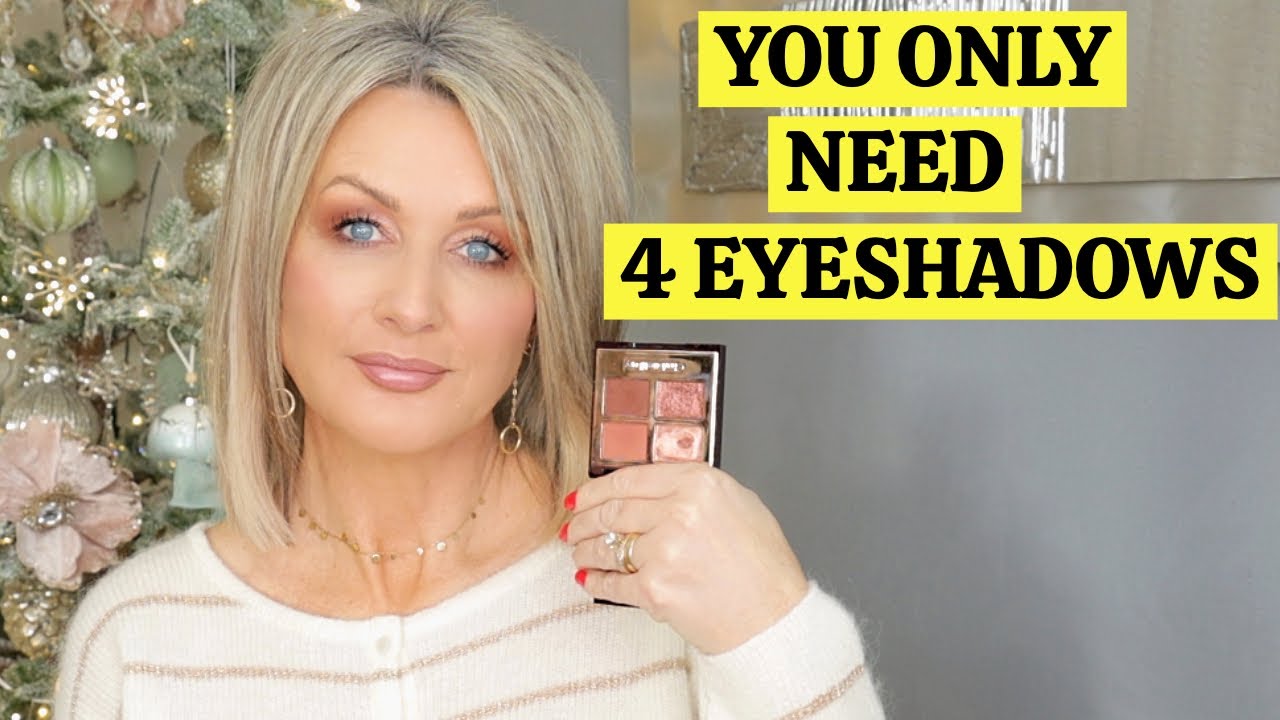 YOU ONLY NEED 4 EYESHADOWS - 3 LOOKS