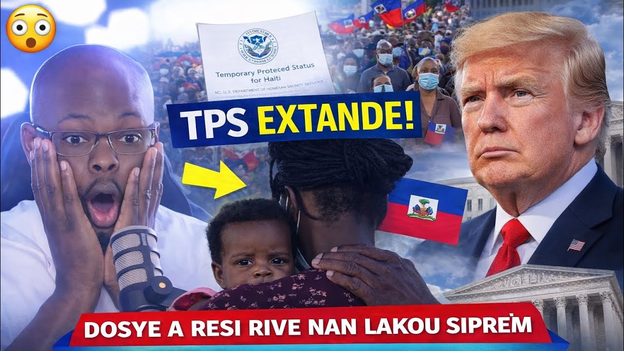 ALÈT TPS: Administrasyon Trump lan vle mennen Ayiti devan Lakou Siprèm!