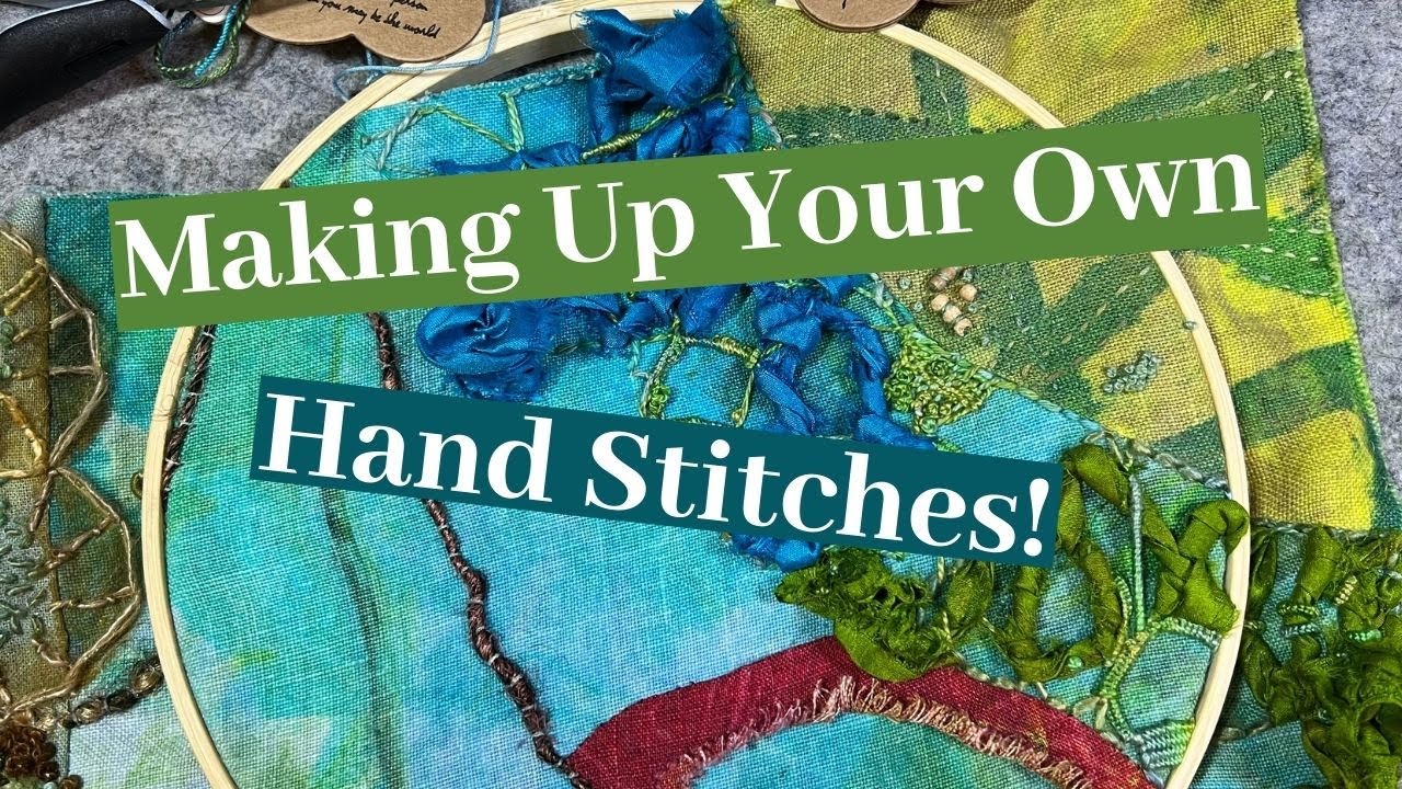 Making Up Your Own Hand Stitches