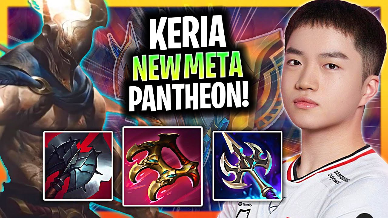 KERIA CRAZY NEW META PANTHEON! | T1 Keria Plays Pantheon Support vs Leona!  Season 2026