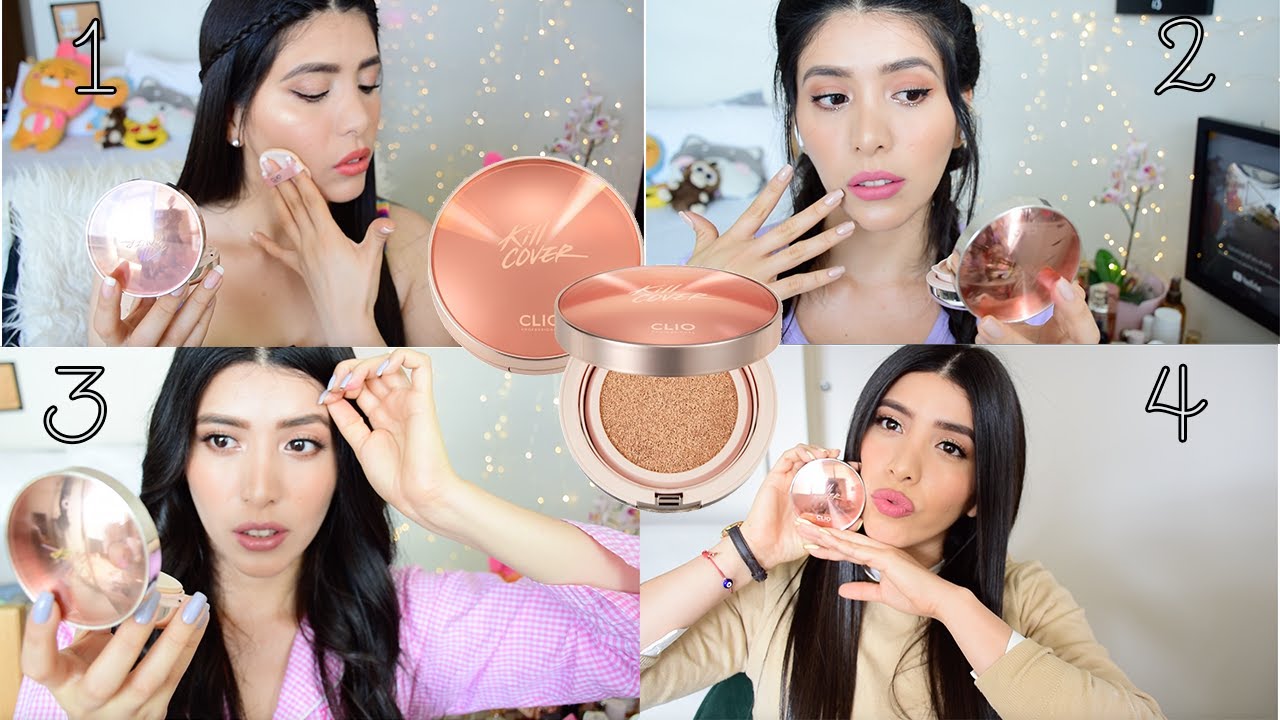 4 MESES PROBANDO UNA CUSHION COREANA || CLIO Kill Cover Glow Cushion♡VaneVane