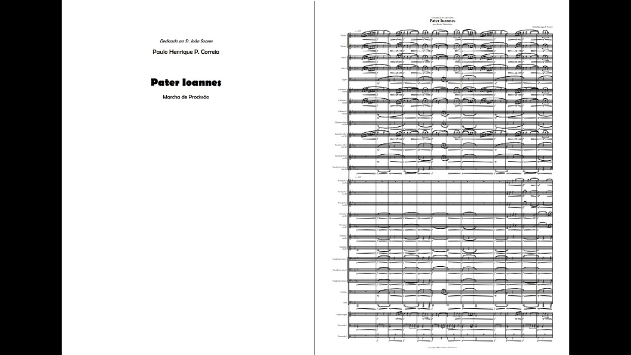 Pater Ioannes - Marcha de Procissão