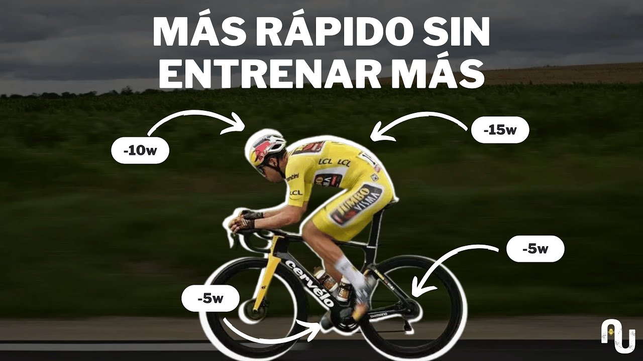Más de 35w sin entrenar más...La aerodinámica es la clave 😯