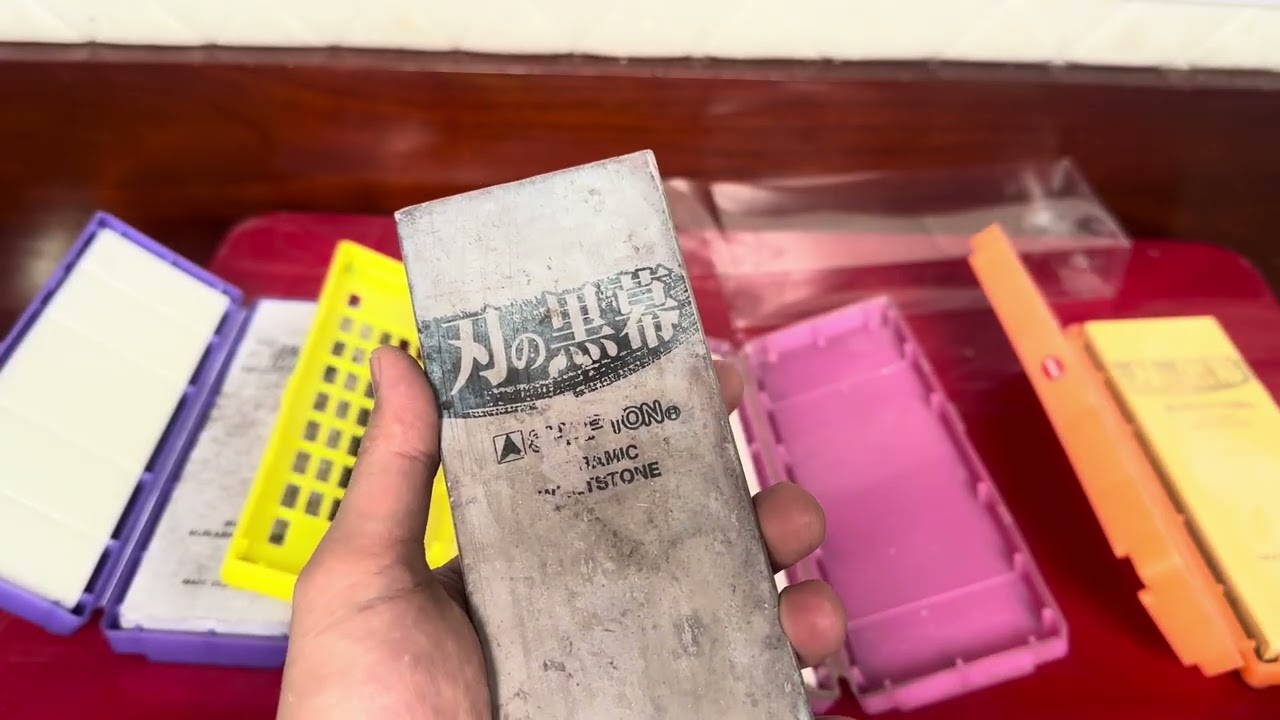 Shapton 30.000 grit,5k grit,12k grit đã qua sử dụng 