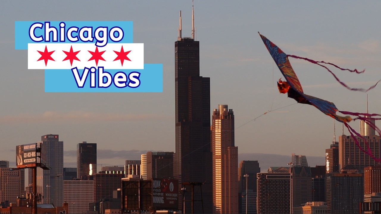 Chicago Sunset - Chill Background Vibes