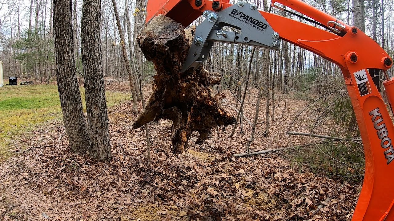 kubota bx25 and bxpanded thumb install/first use