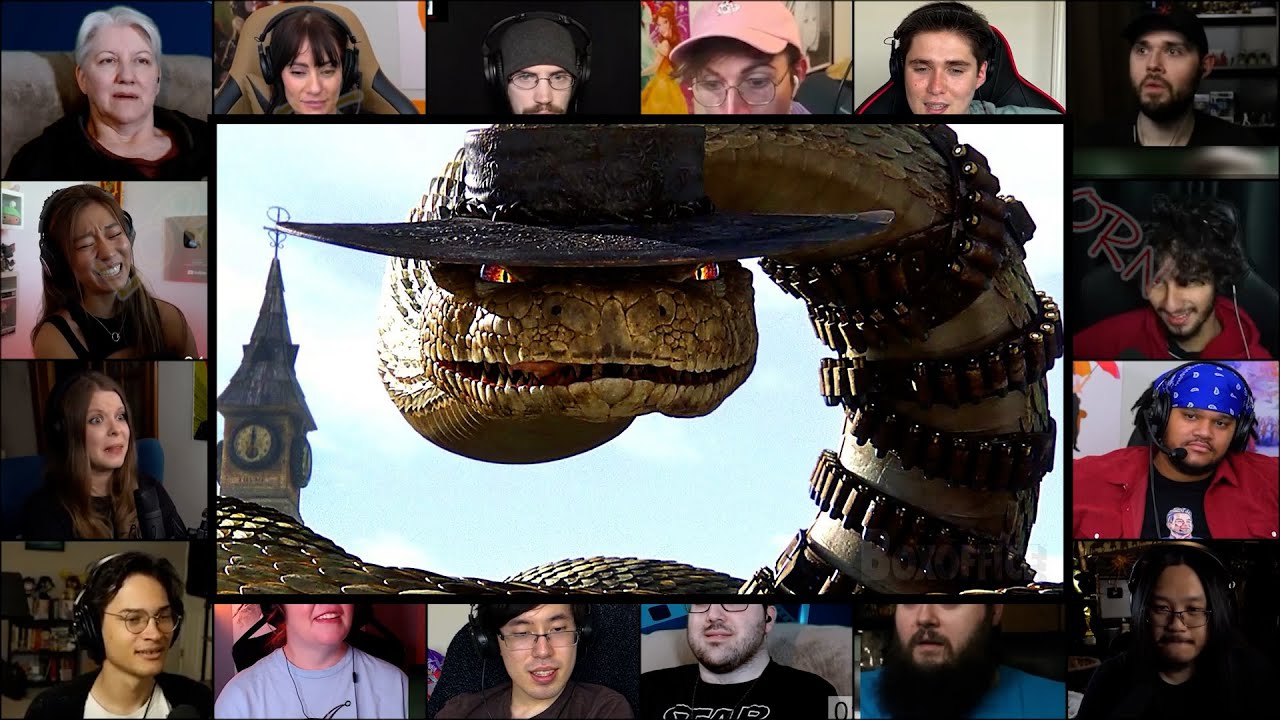 Rango vs Jake - The Rattlesnake | Reaction Mashup | #rango