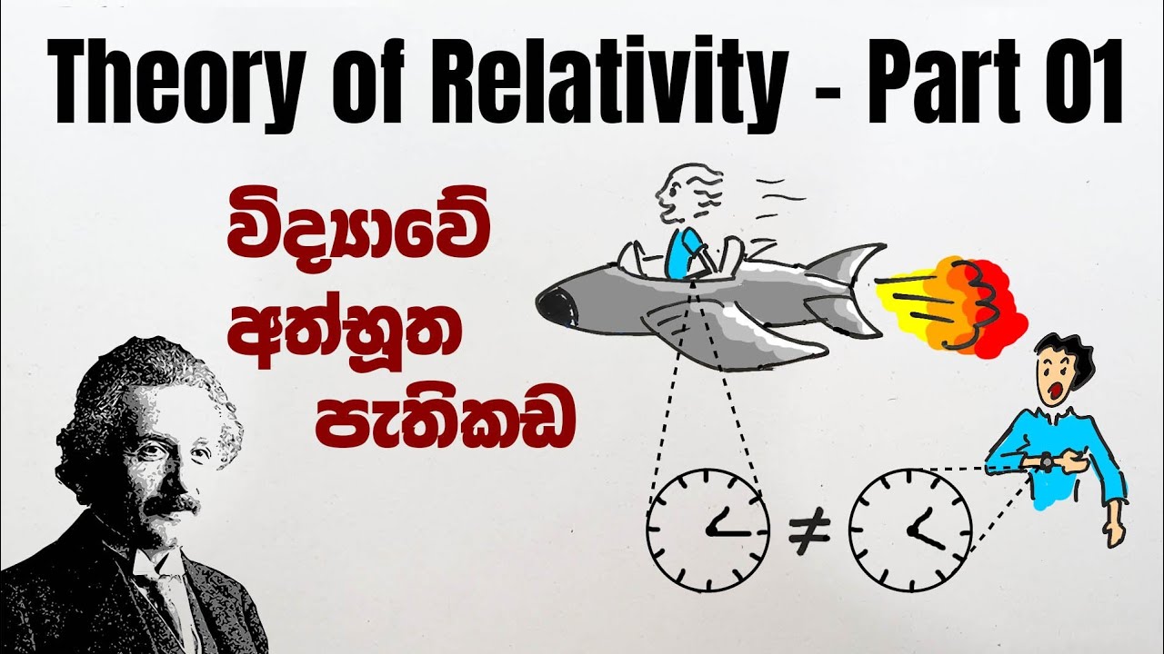 සාපේක්ෂතාවාදය ආරම්භය - Theory of relativity in Sinhala - Sapekshata wadaya