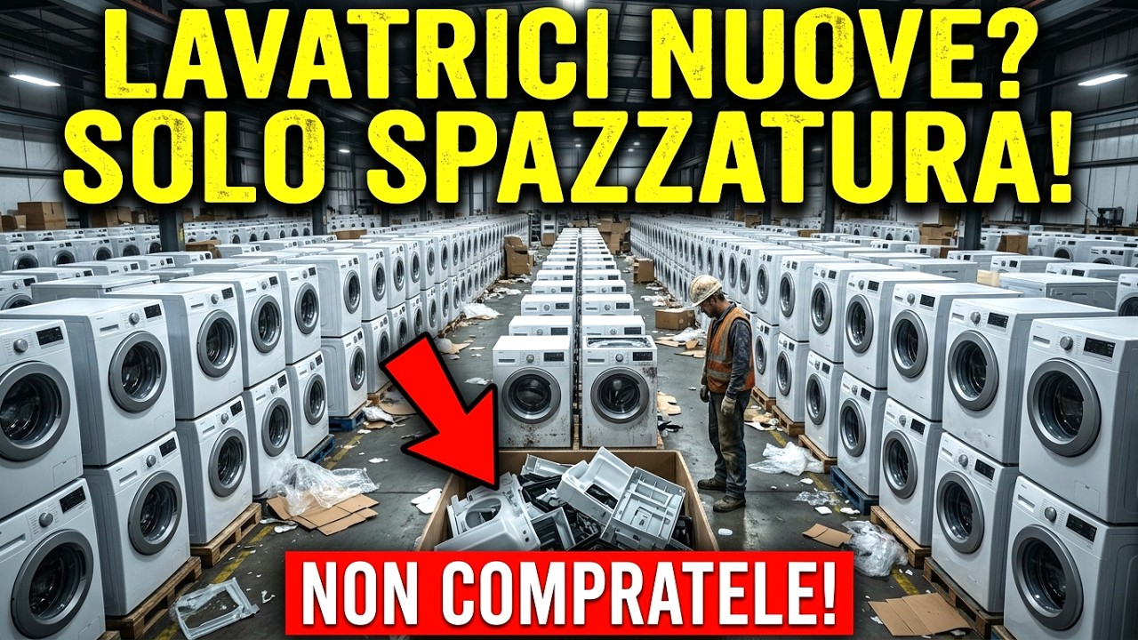 Perché Il 90% Delle Lavatrici Nuove Sono SPAZZATURA (Il Segreto Delle Fabbriche)