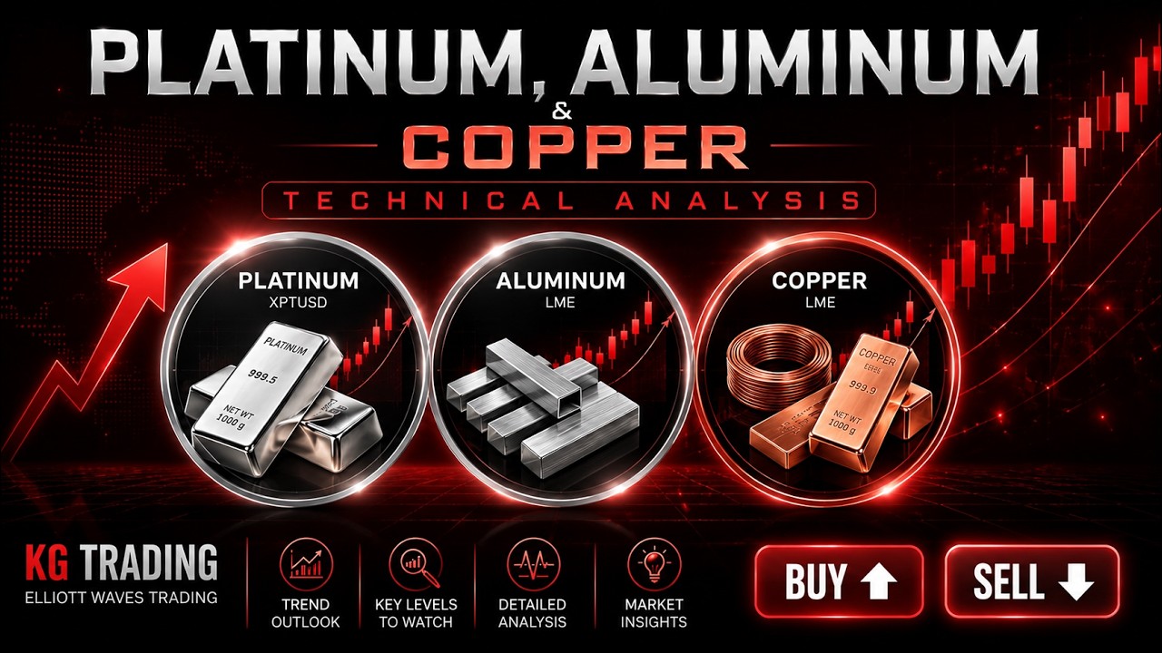 Copper, Platinum & Aluminum | Elliott Wave Update: Next Phase & Critical Levels