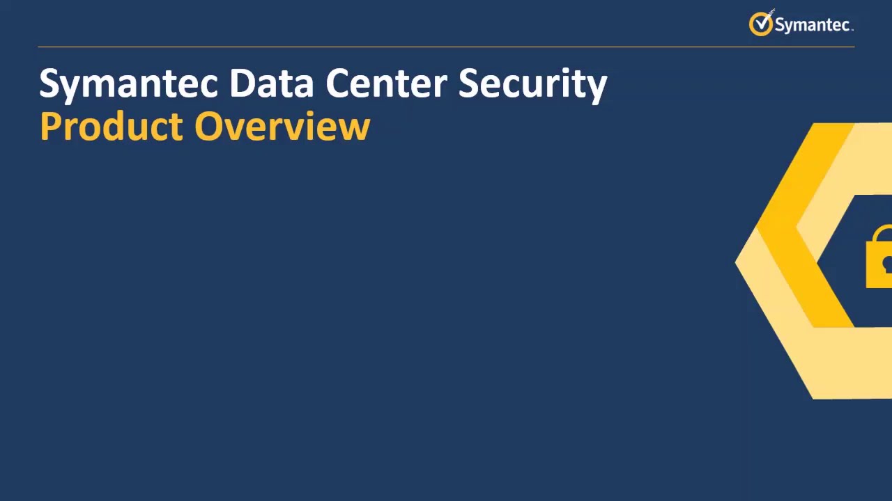 Техническая демонстрация безопасности центра обработки данных Symantec