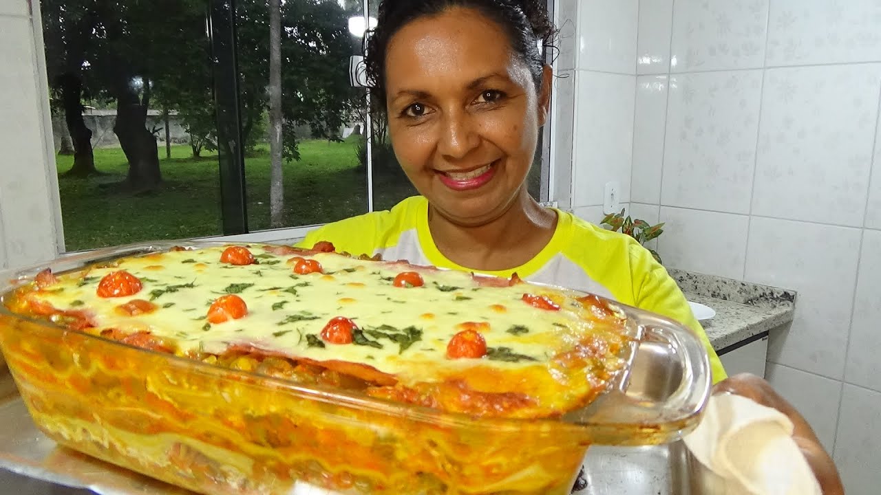 LASANHA DE VAGEM, UMA DELÍCIA DÁ COLHEITA !