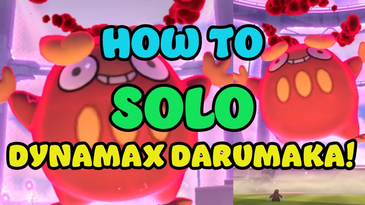 How to SOLO DYNAMAX DARUMAKA in Pok&eacute;mon GO!