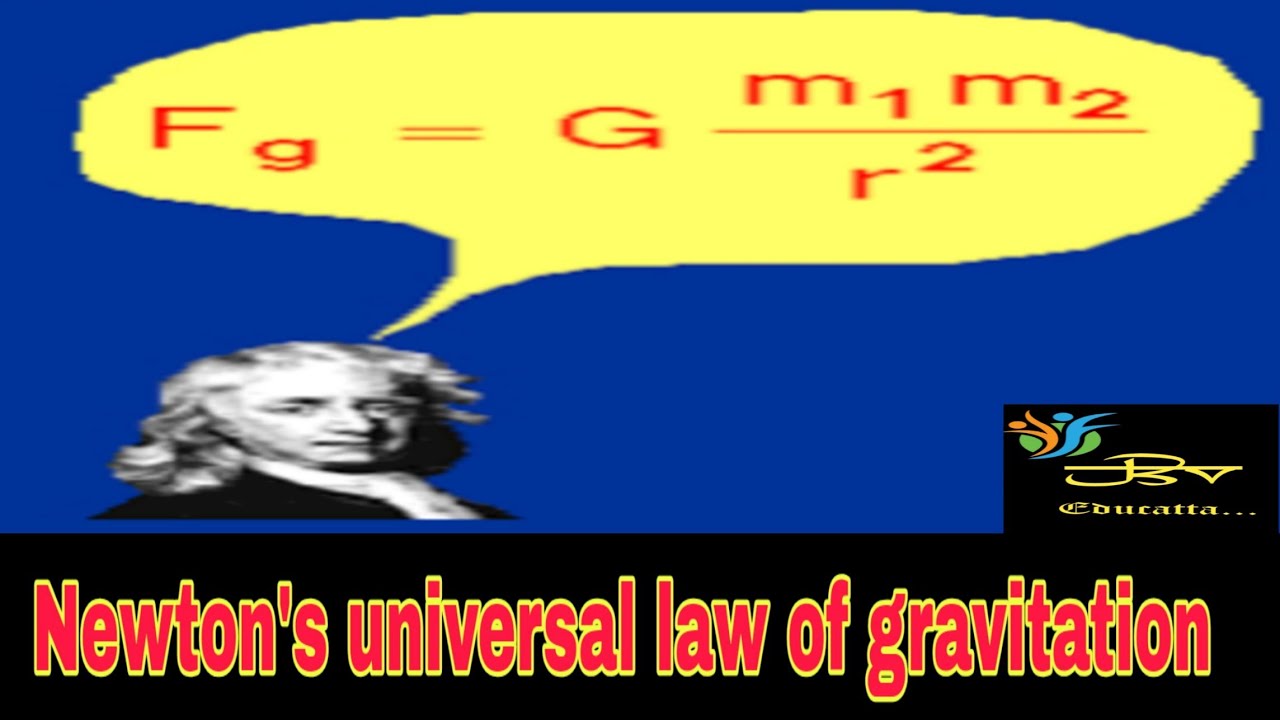 Newton's universal law of gravitation std.10th Maharashtra board...