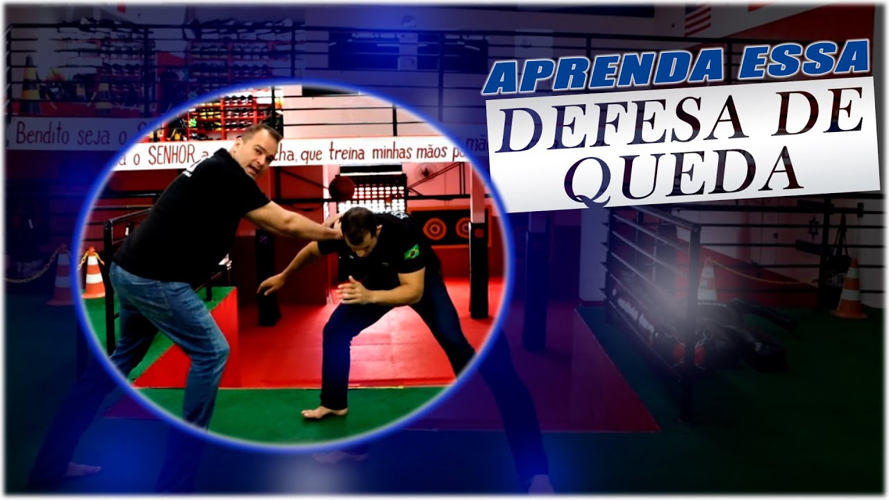 DEFESA DE QUEDA | COMO FAZER DEFESA USANDO JIU JITSU E KRAV MAGA CAVEIRA
