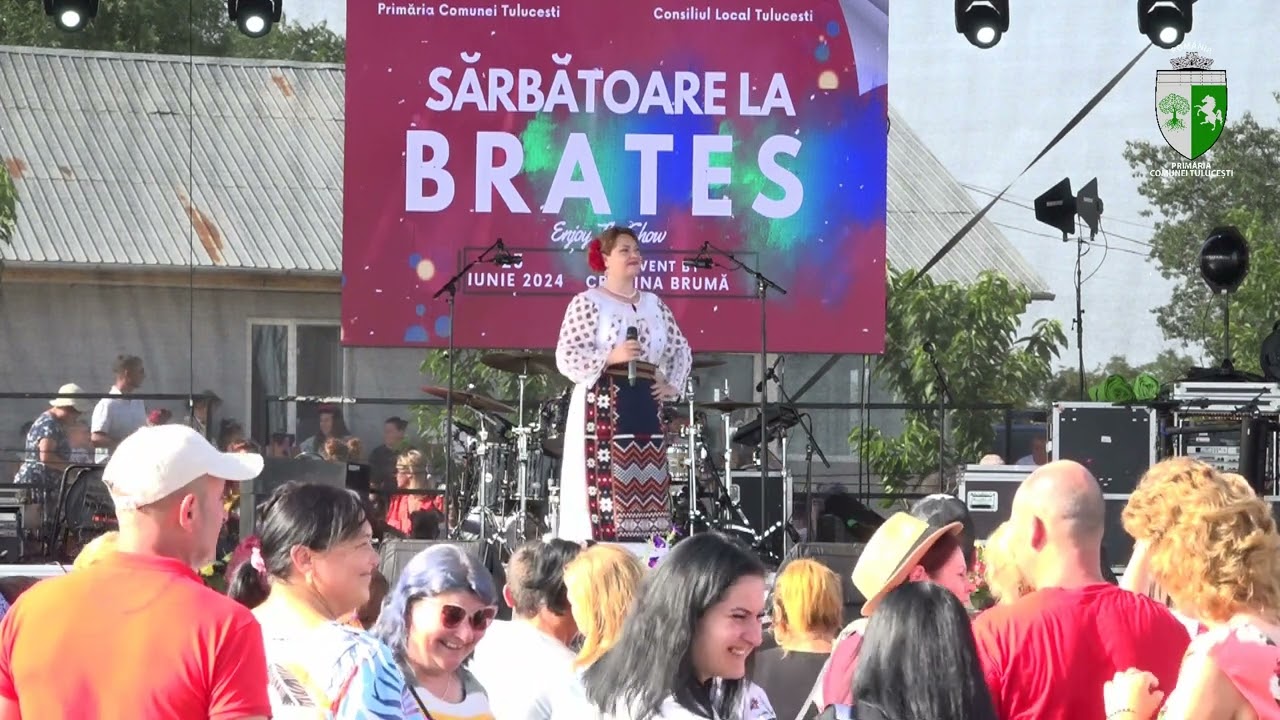 Sărbătoare la Brateș - Tulucești, 23 iunie 2024, partea I