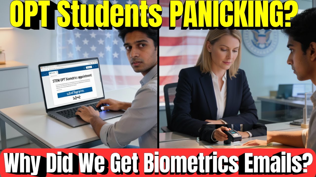 &ldquo;Why Did I Get This?&rdquo; OPT and STEM Students Panic Over USCIS Biometrics Emails | Stop using Fake exp