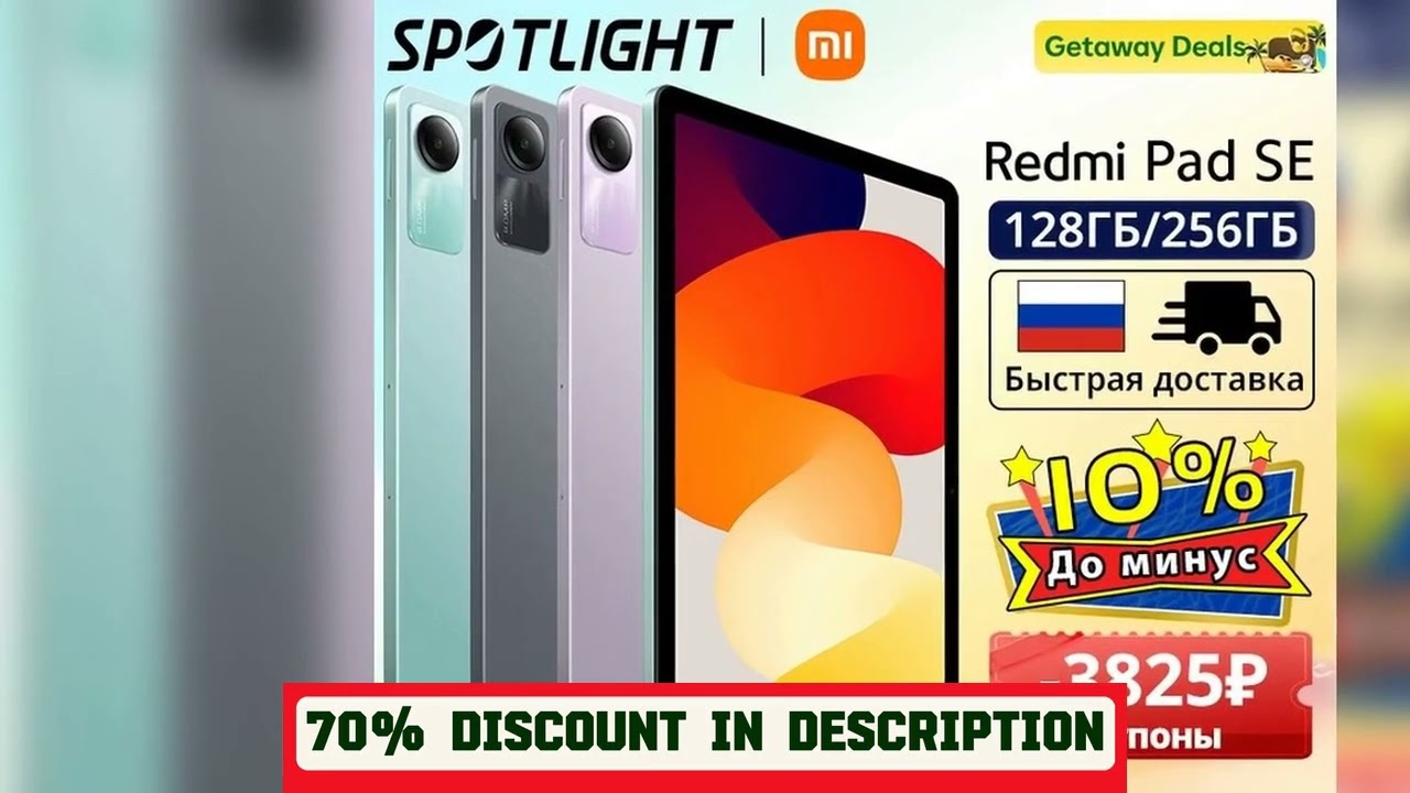 A must-have product! World Premiere Redmi Pad SE Xiaomi Global Version Mi Tablet  8000mAh Snapdrag