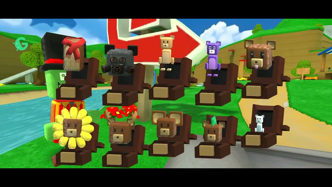 Tutorial Game Super Bear Adventure Mode God lagi kawan Part Desa Kura-kura