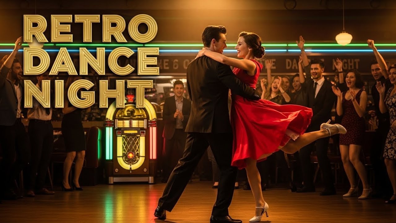 🌙 Vintage 50s Rock ’n’ Roll Mix | Jukebox Sounds for Late Night Vibes