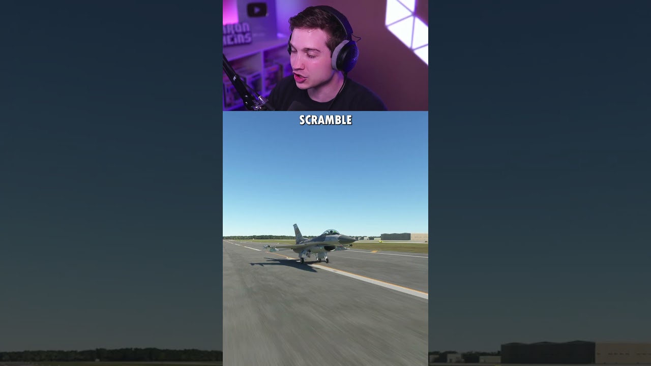 Истребитель F-16 перехватил частный самолет над Вашингтоном.