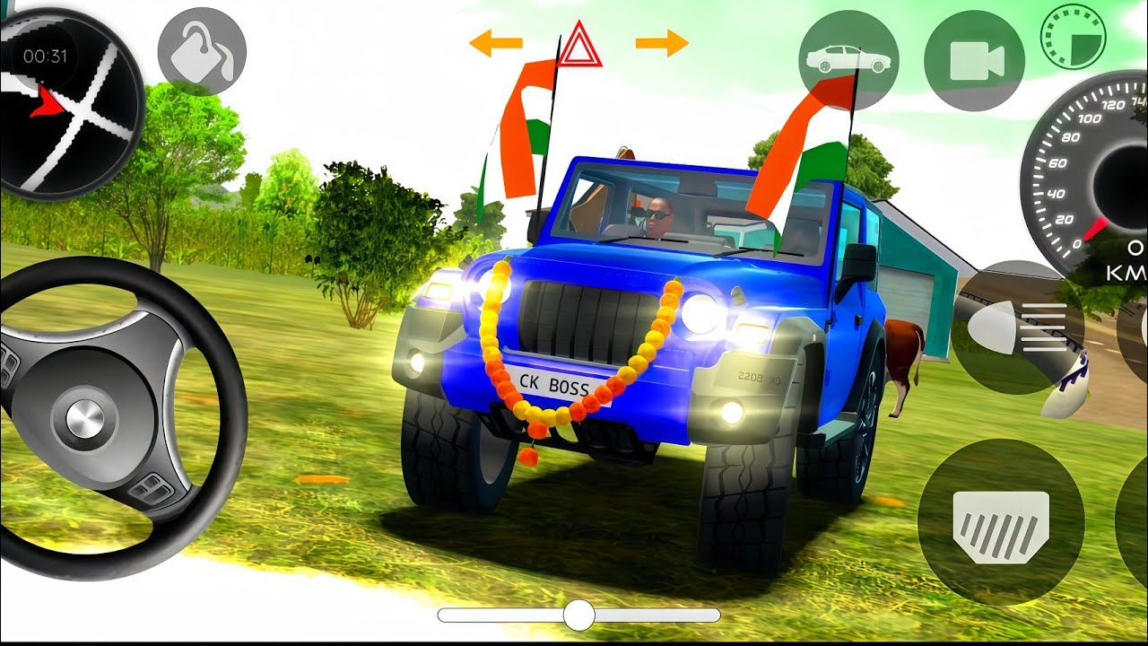 Modified Mahindra Thar Car Games: Indian Cars (Gadi Wala Game) - Car Game Android Gameplay 2025-2026