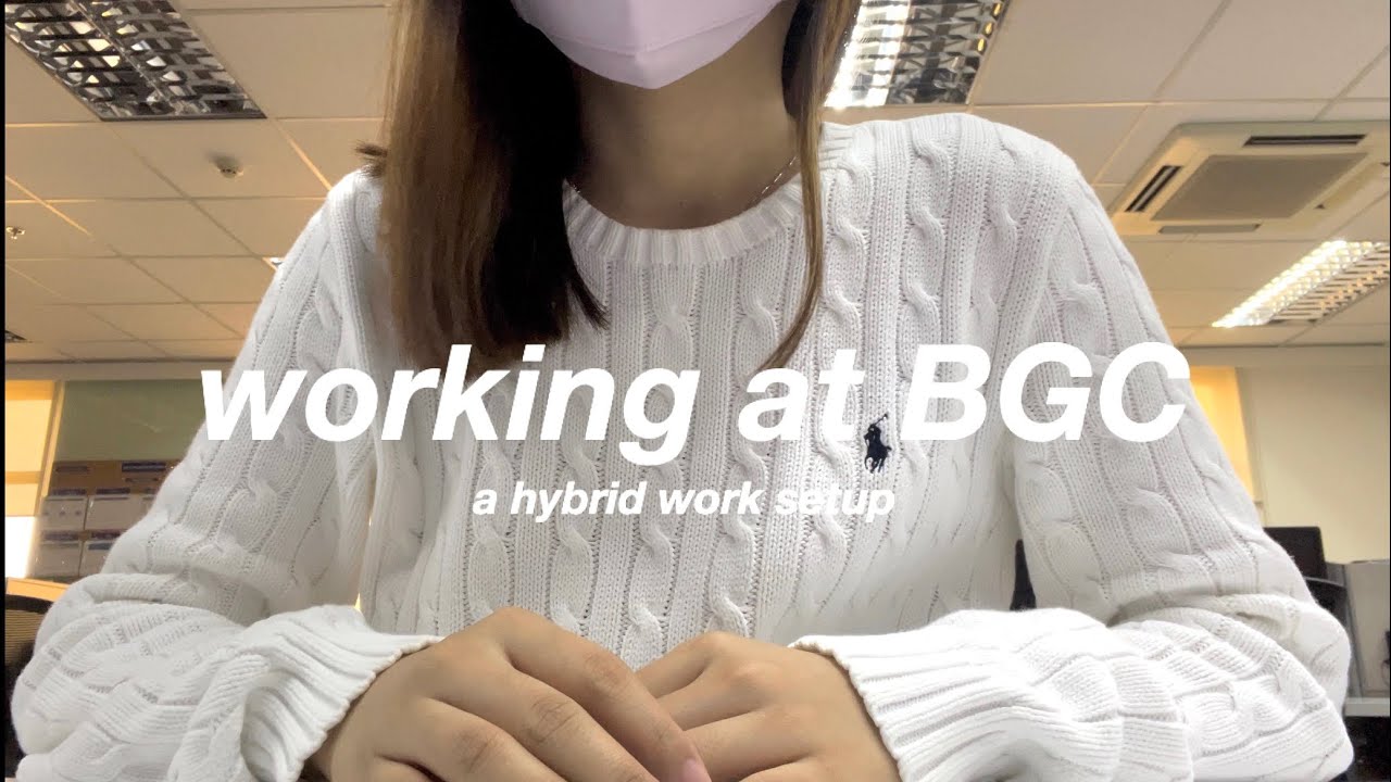 BGC Work Vlog | commuting in manila, mrt, working from home, ayala makati visit | weekly vlog 📹