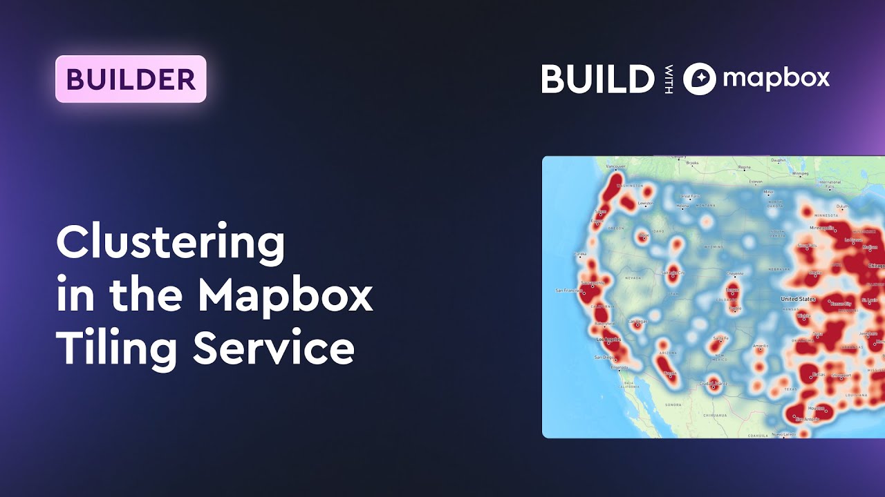 Кластеризация в сервисе тайлинга Mapbox