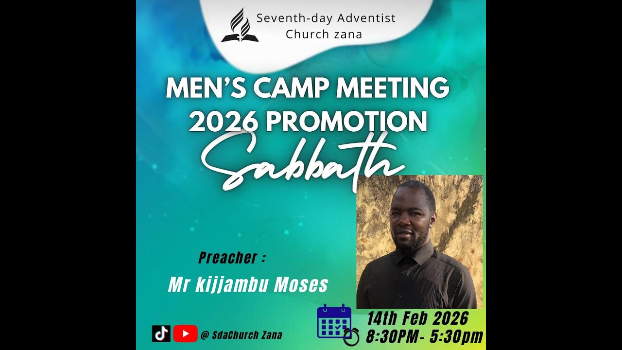 MEN'S CAMPMEETING SABBATH