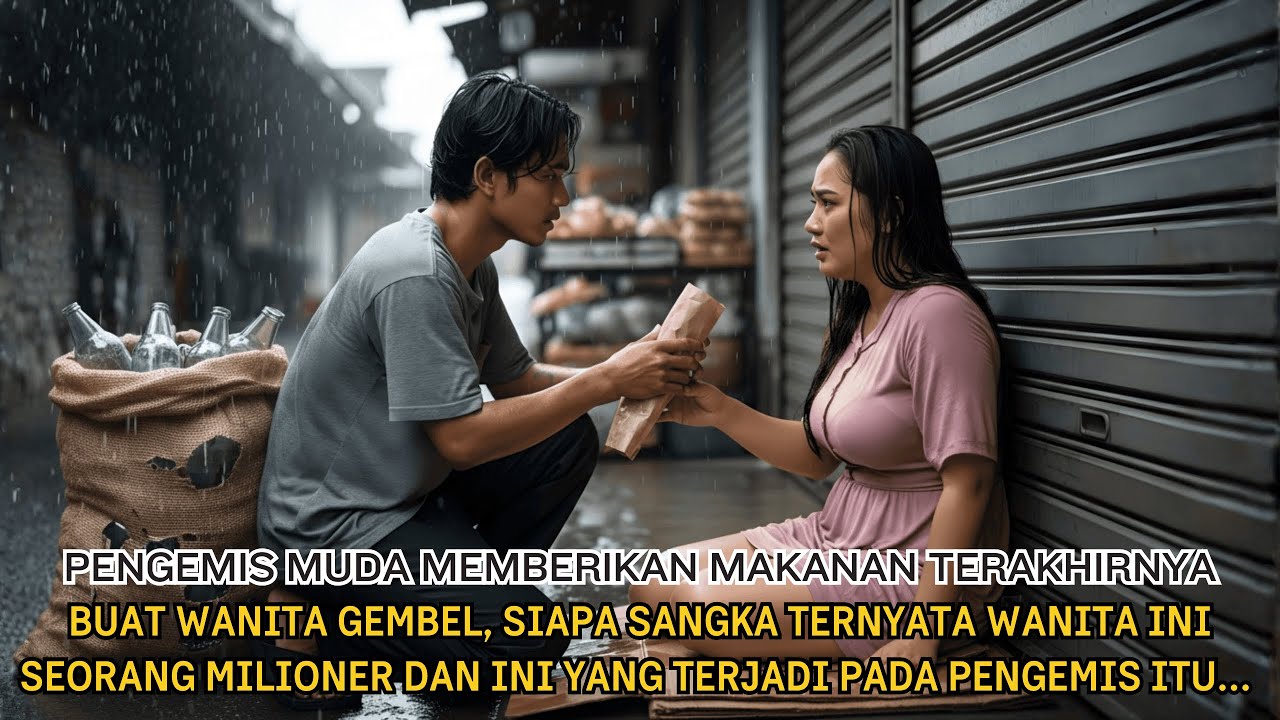 Pengemis Muda Berikan Makanan Terakhirnya Ke Wanita Gembel Tak Disangka Ternyata Ia Seorang Milioner