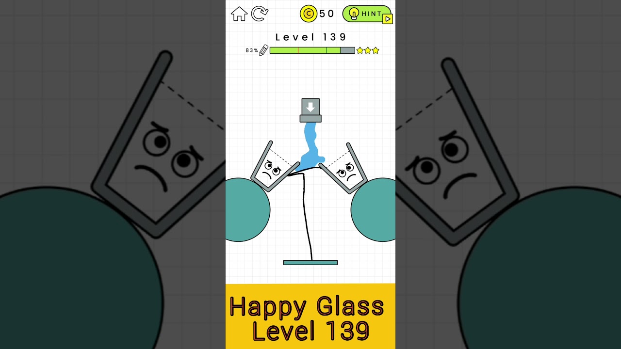 Happy Glass Walkthrough Level 139 #shorts #happyglass #level139 #androidgame #walkthrough