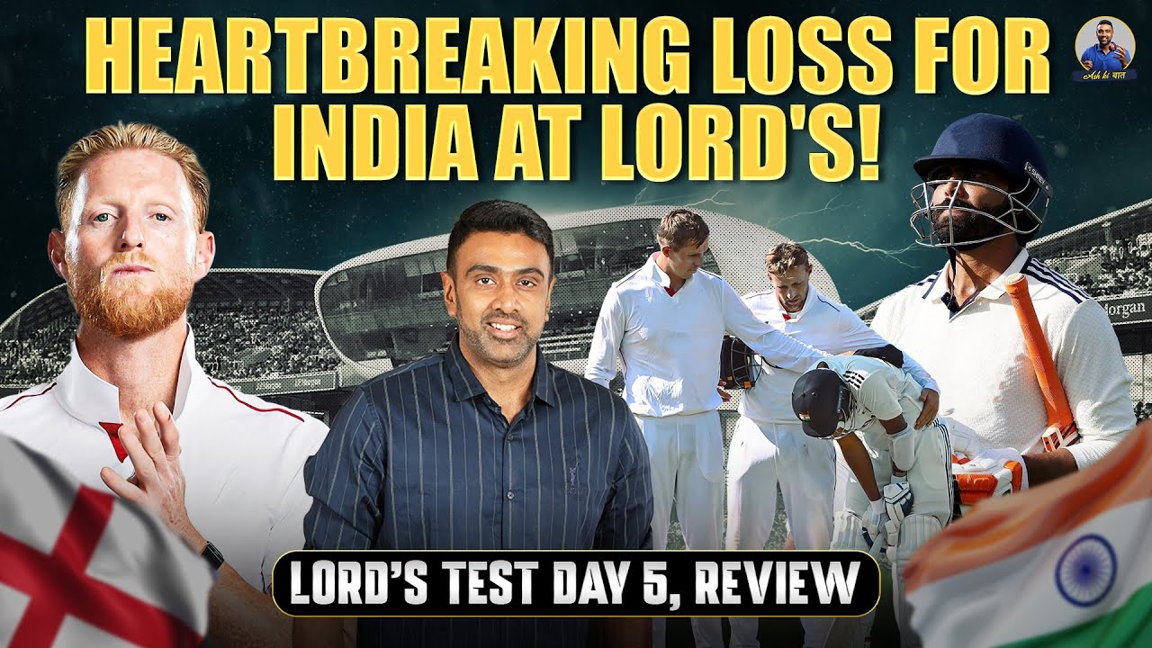 Heartbreak at Lord's | India lose a thriller | 3rd Test Review | Ash ki Baat
