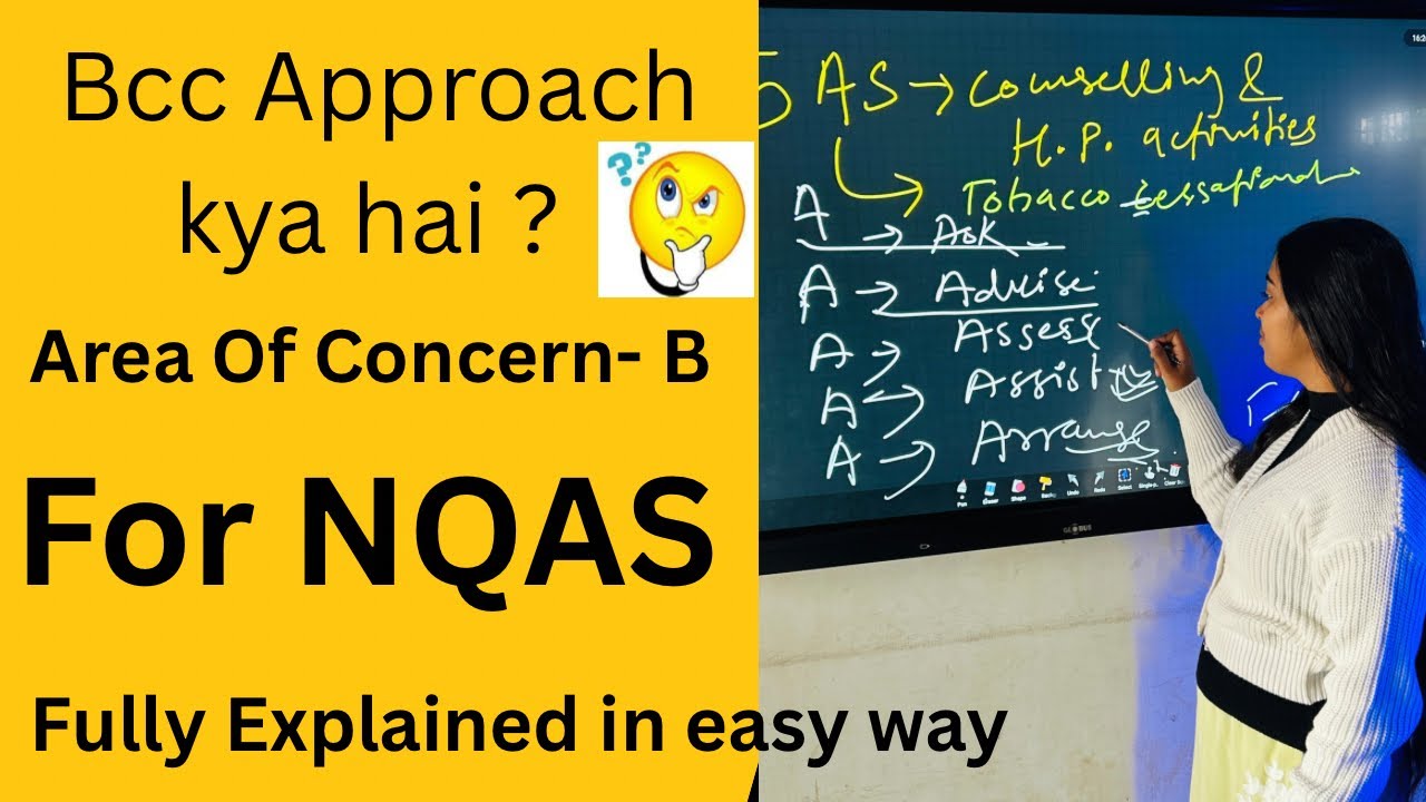 BCC Approach kya hai ? | NQAS Training |Complete Explanation| 