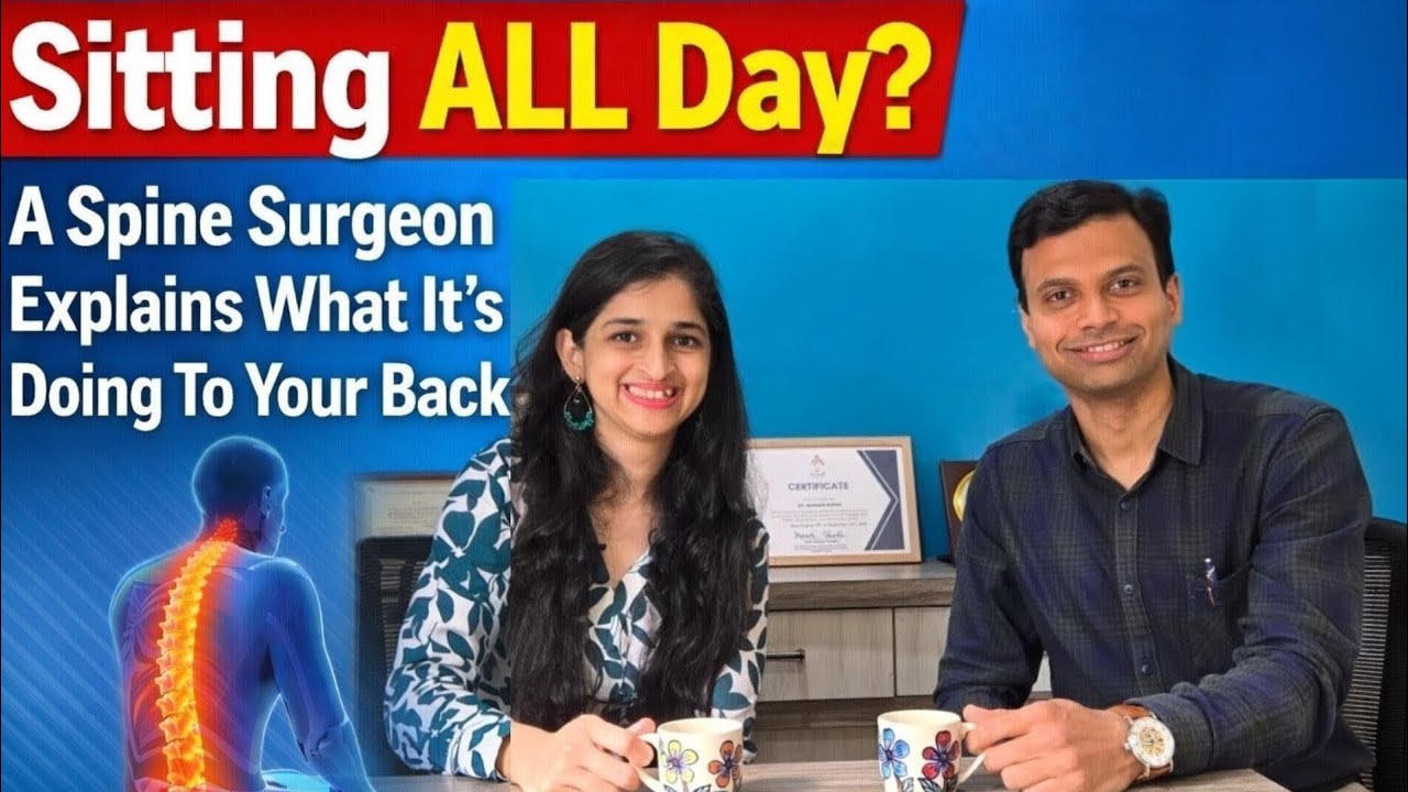Sitting All Day? A Spine Surgeon Explains What It’s Doing to Your Back| Ep2 Dr. Mandar Borde