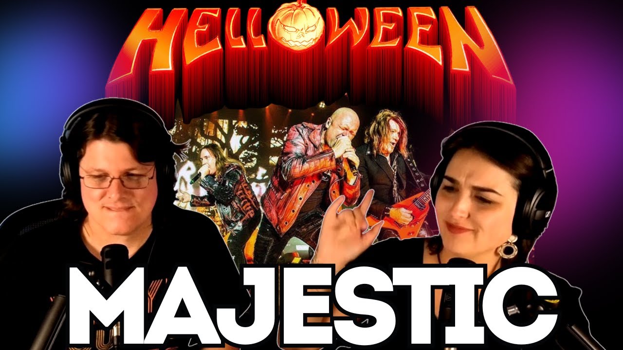 HELLOWEEN - Majestic | FIRST TIME COUPLE REACTION | More Amazing Power Metal!