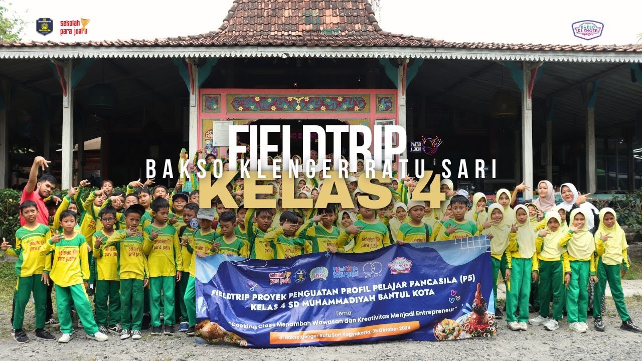 Bakso Klenger Ratu Sari Yogyakarta - Fieldtrip Kelas 4 SD MUBATA